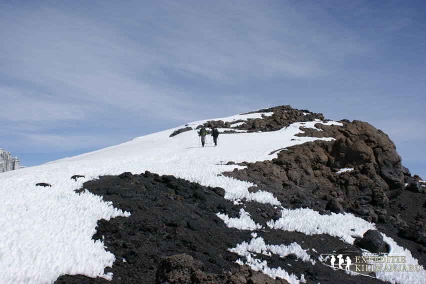 Uhuru Peak at sunrise