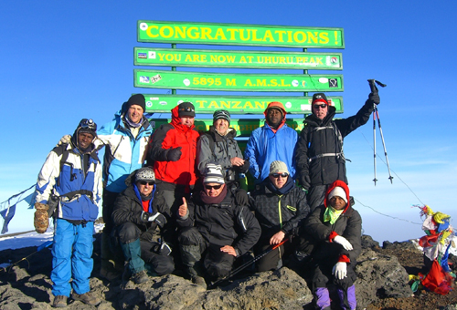 George Spiler and friends