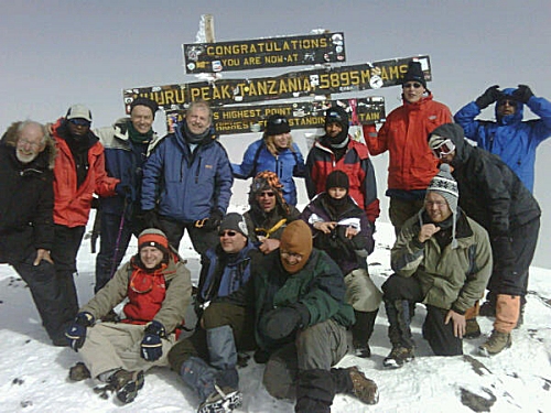 Group of fifteen participants