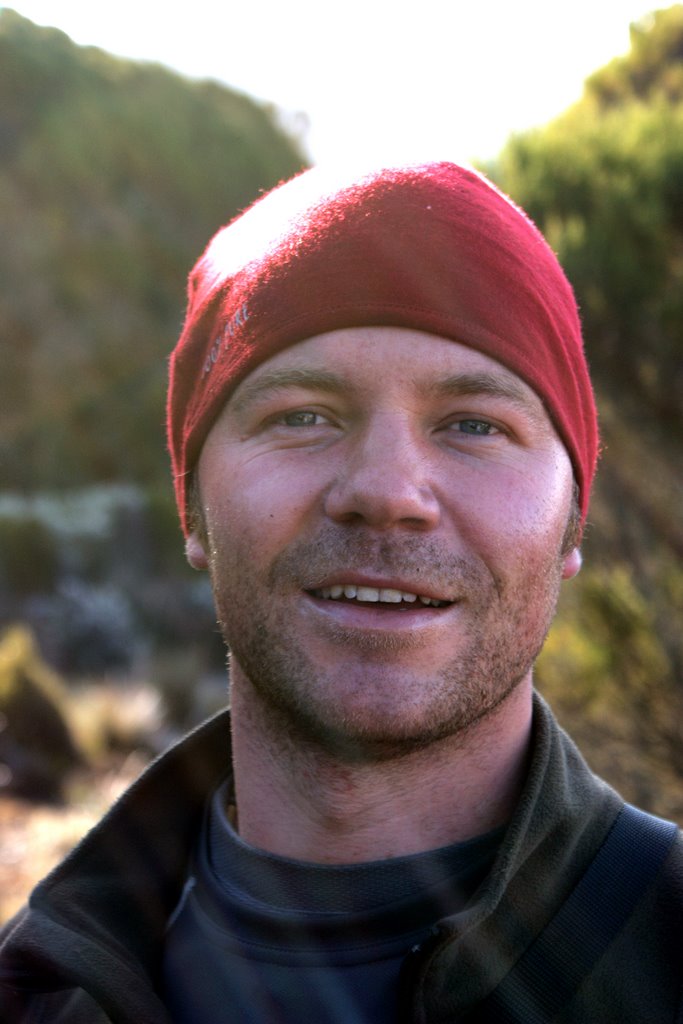 Ramon Stoppelenburg on Kilimanjaro
